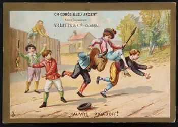 Imprimerie H. Laas carte réclame chromo Paris 1878-1900 1995.1.1115.3  Photo
