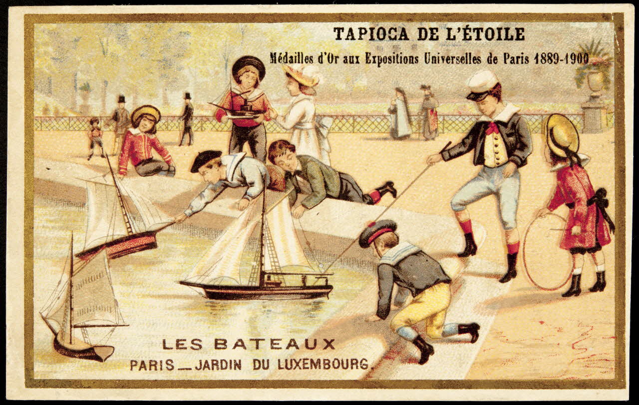 Imprimerie H. Laas carte réclame chromo Paris 1900-1905 1995.1.1116.6 Photo