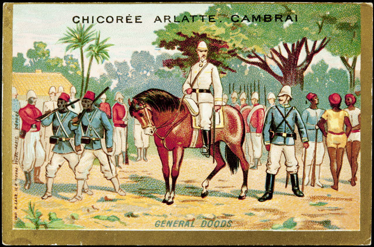 Imprimerie H. Laas carte réclame chromo Paris 1878-1900 1995.1.1120.4 Photo
