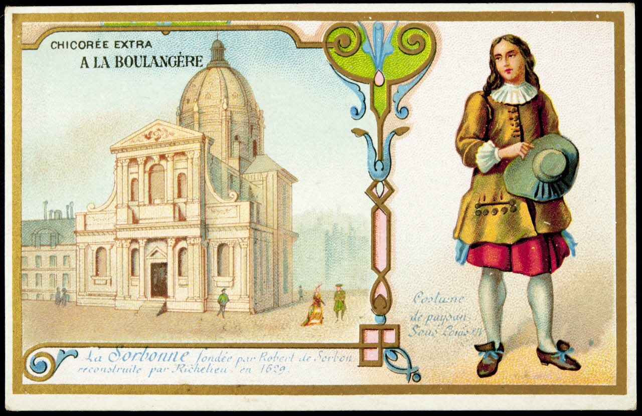 Imprimerie H. Laas carte réclame chromo Paris 1878-1900 1995.1.1123.5 Photo