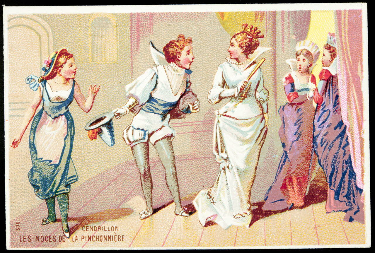 Imprimerie H. Laas carte réclame chromo Paris 1878-1900 1995.1.1126.1 Photo