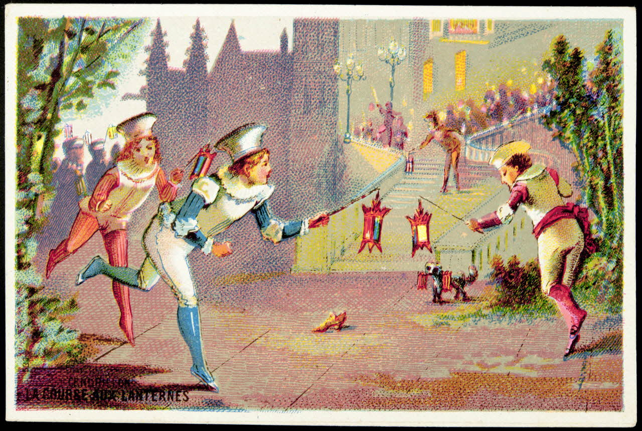 Imprimerie H. Laas carte réclame chromo Paris 1878-1905 1995.1.1126.3 Photo