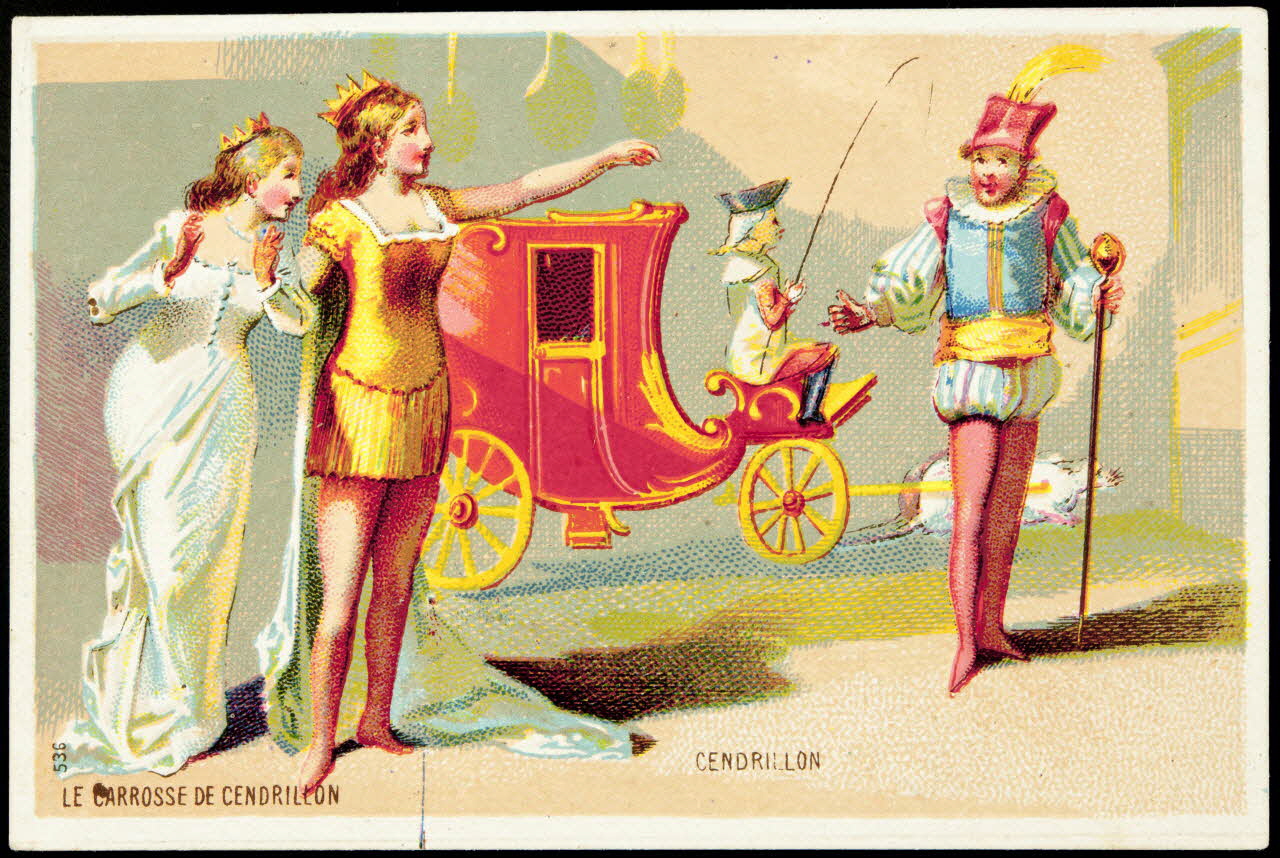 Imprimerie H. Laas carte réclame chromo Paris 1878-1905 1995.1.1126.4 Photo