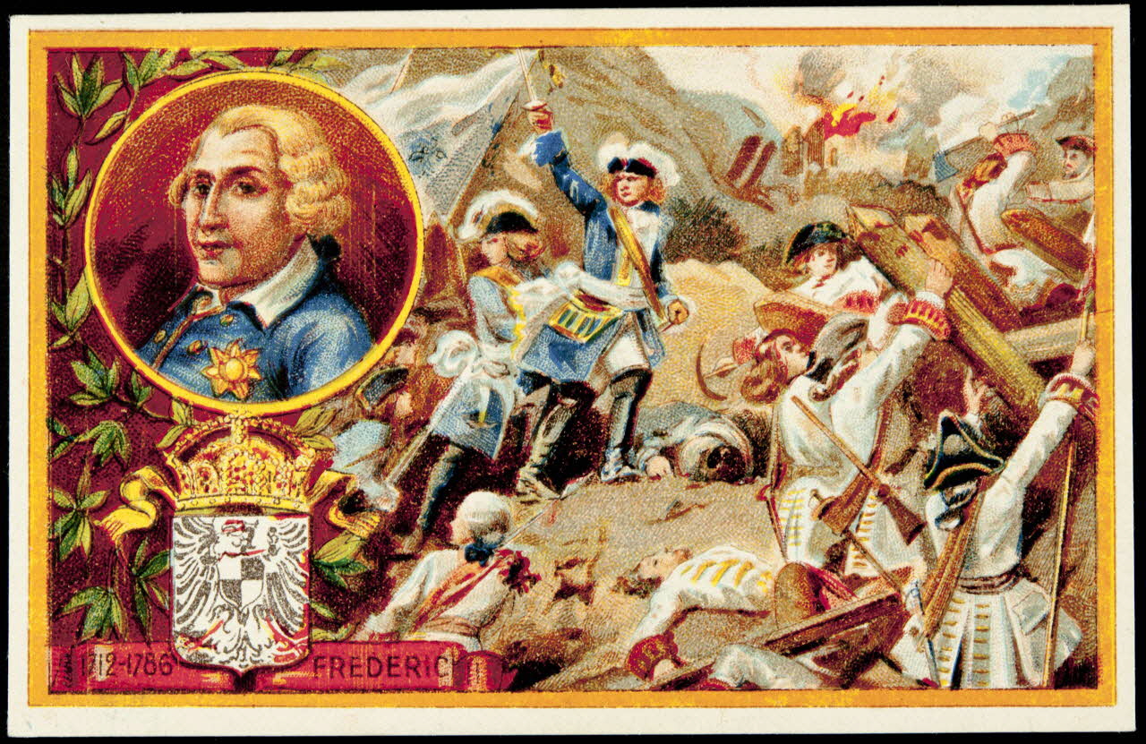 Imprimerie H. Laas carte réclame chromo Paris 1878-1905 1995.1.1128.3 Photo