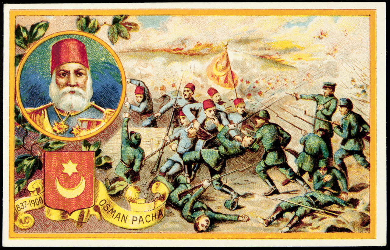 Imprimerie H. Laas carte réclame chromo Paris 1878-1905 1995.1.1128.6 Photo