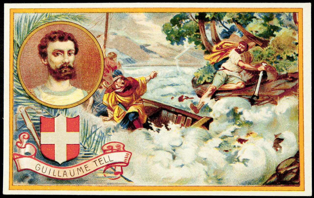 Imprimerie H. Laas carte réclame chromo Paris 1878-1905 1995.1.1128.7 Photo