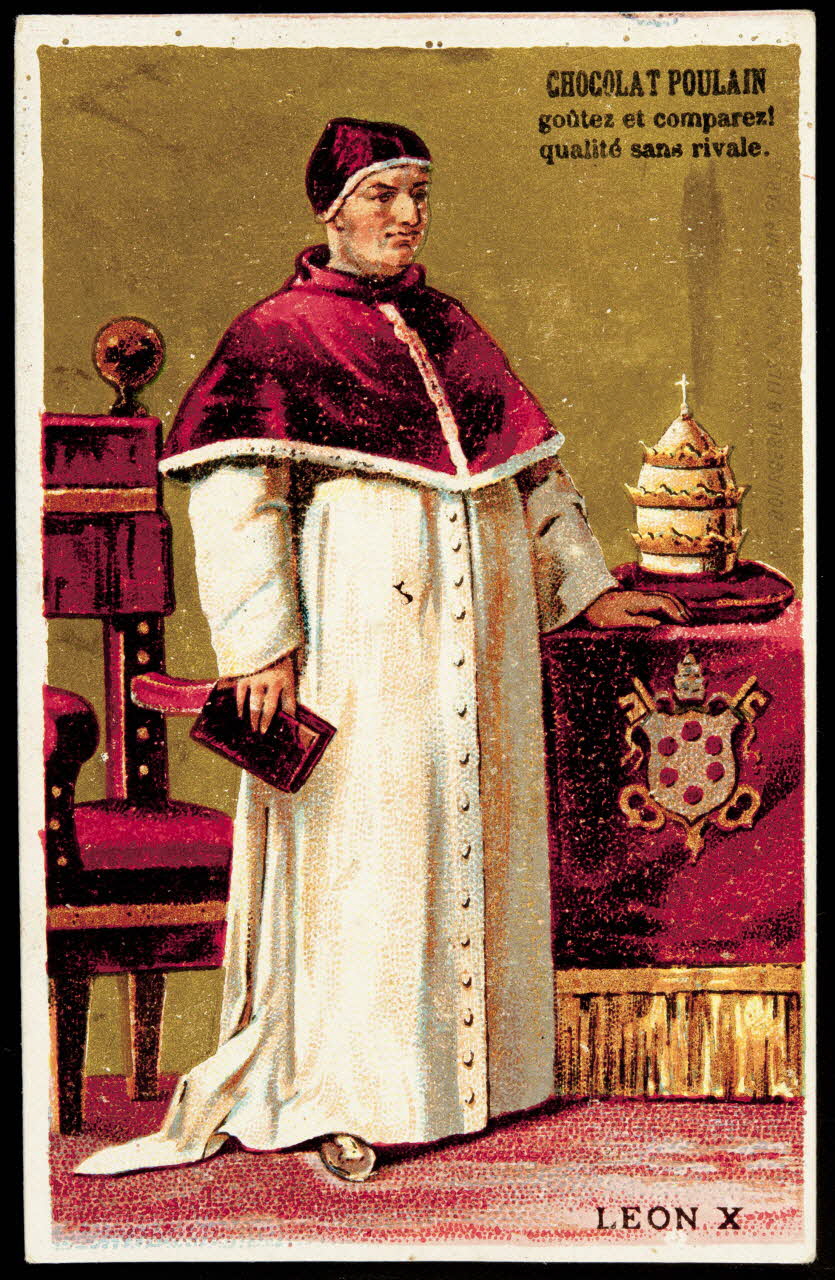 Bourgerie carte réclame chromo Paris 1878-1914 1995.1.113.22 Photo