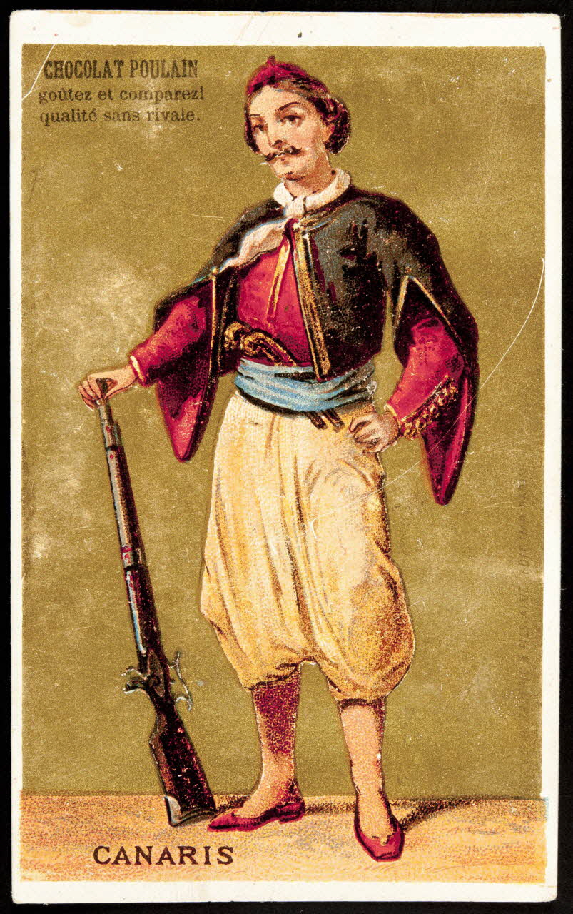 Bourgerie carte réclame chromo Paris 1878-1914 1995.1.113.3 Photo