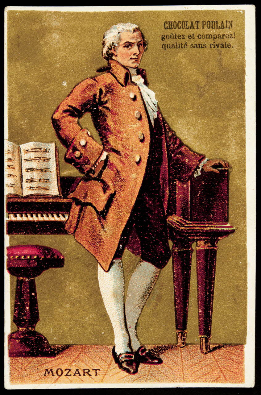 Bourgerie carte réclame chromo Paris 1878-1914 1995.1.113.32 Photo