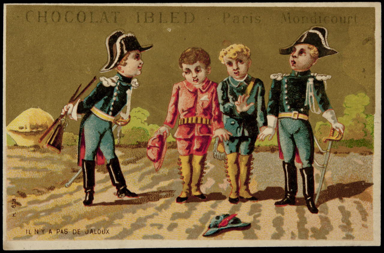 Répessé-Crépel ; Imprimerie H. Laas carte réclame chromo Arras 1878-1905 1995.1.1131.4 Photo