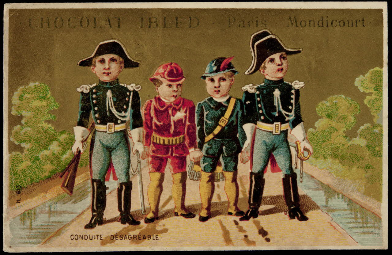 Répessé-Crépel ; Imprimerie H. Laas carte réclame chromo Arras 1878-1905 1995.1.1131.5 Photo