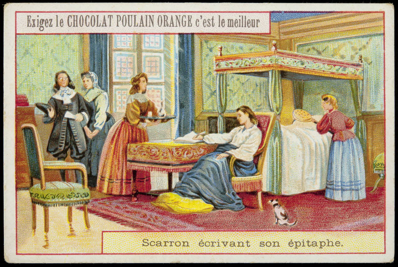 Imprimerie H. Laas carte réclame chromo Paris 1878-1905 1995.1.1136.1 Photo