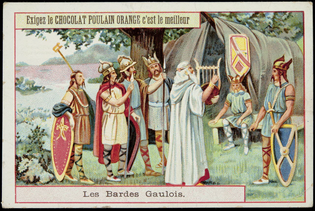 Imprimerie H. Laas carte réclame chromo Paris 1878-1905 1995.1.1136.2 Photo