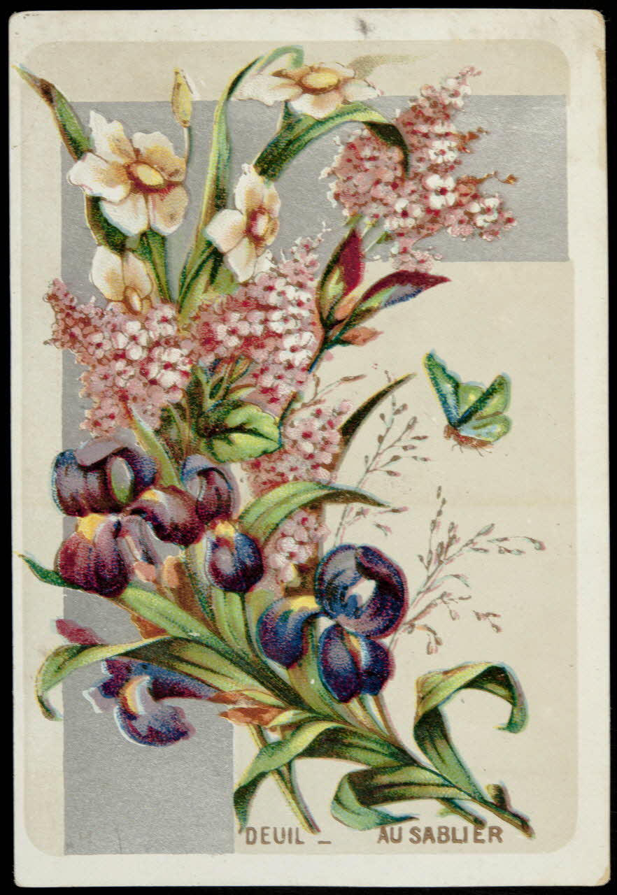 Imprimerie H. Laas carte réclame chromo Paris 1878-1900 1995.1.1140.3 Photo