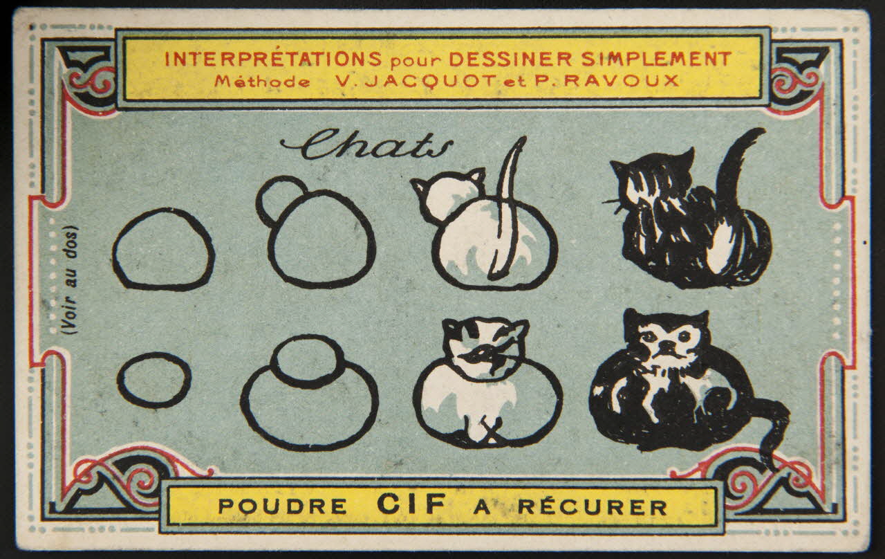 Imprimerie H. Laas carte réclame chromo Paris 1878-1905 1995.1.1141.2 Photo