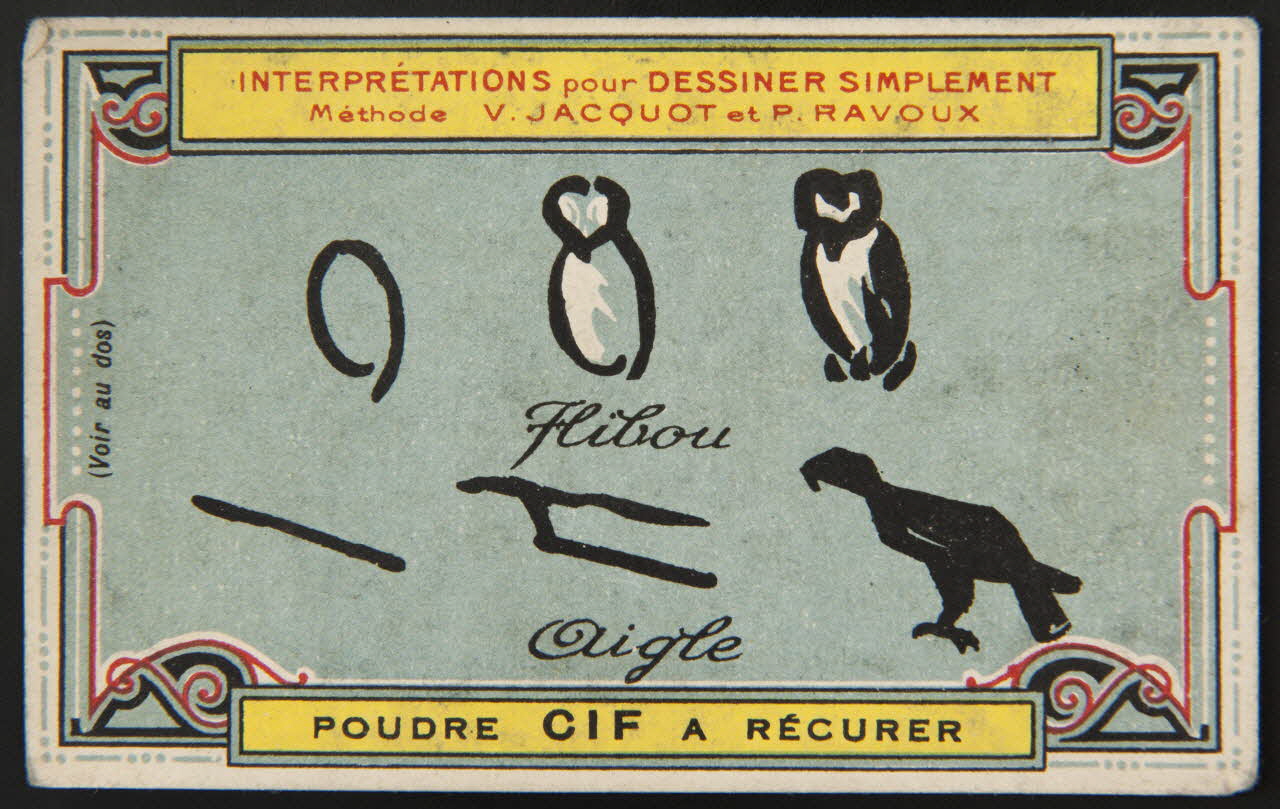 Imprimerie H. Laas carte réclame chromo Paris 1878-1905 1995.1.1141.5 Photo