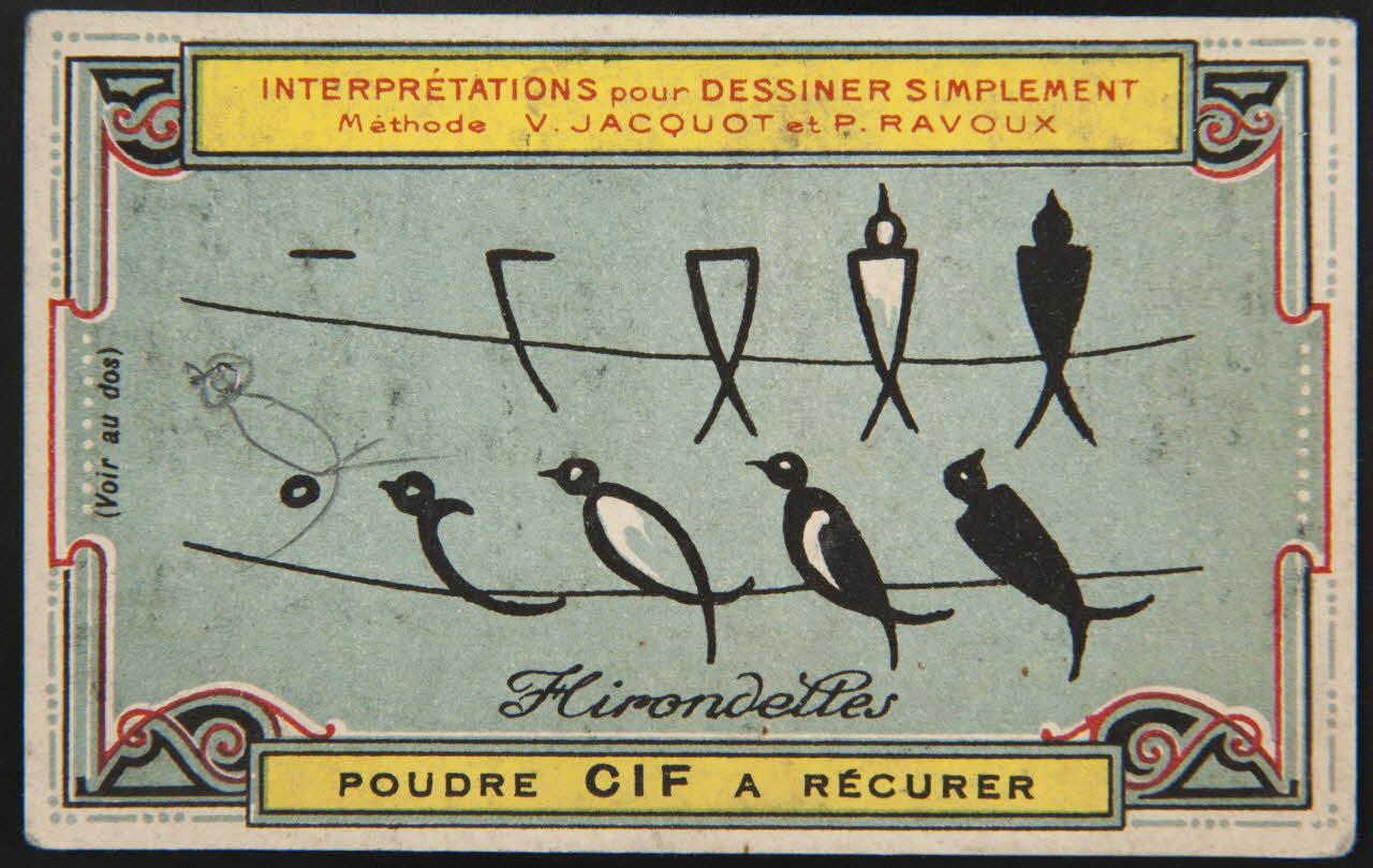 Imprimerie H. Laas carte réclame chromo Paris 1878-1905 1995.1.1141.8 Photo