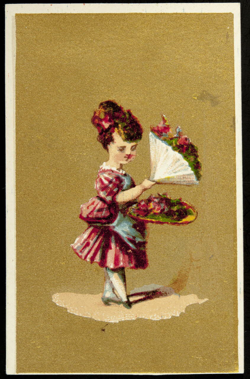 Mertens Léon carte réclame chromo Paris 1920 1995.1.1143.13 Photo