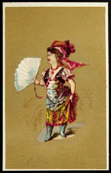 Mertens Léon carte réclame chromo Paris 1920 1995.1.1143.16 Photo
