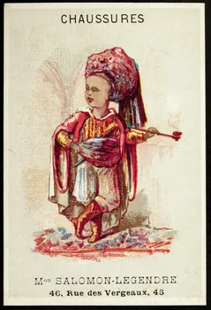 Mertens Léon carte réclame chromo Paris 1920 1995.1.1143.4 Photo