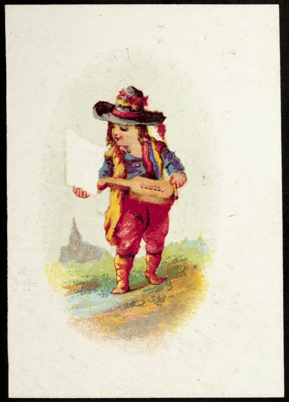 Costis ; Mertens Léon carte réclame chromo Paris 1920 1995.1.1143.9 Photo