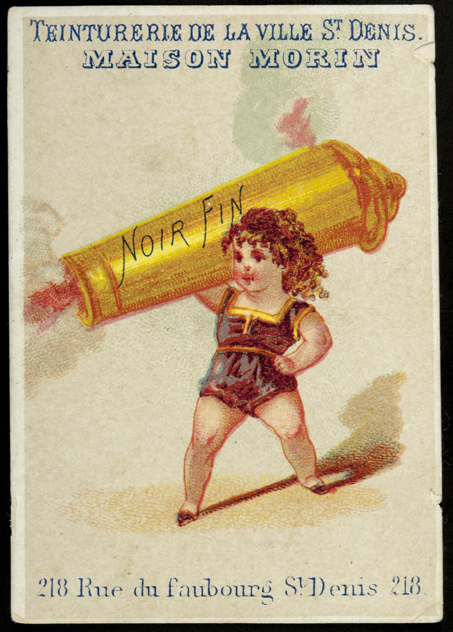 Mertens Léon ; Bonjour C. carte réclame chromo Bruxelles 1920 1995.1.1144.3 Photo