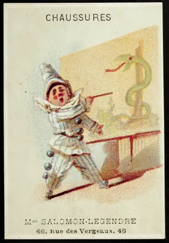 Mertens Léon carte réclame chromo Paris 1920 1995.1.1144.5 Photo