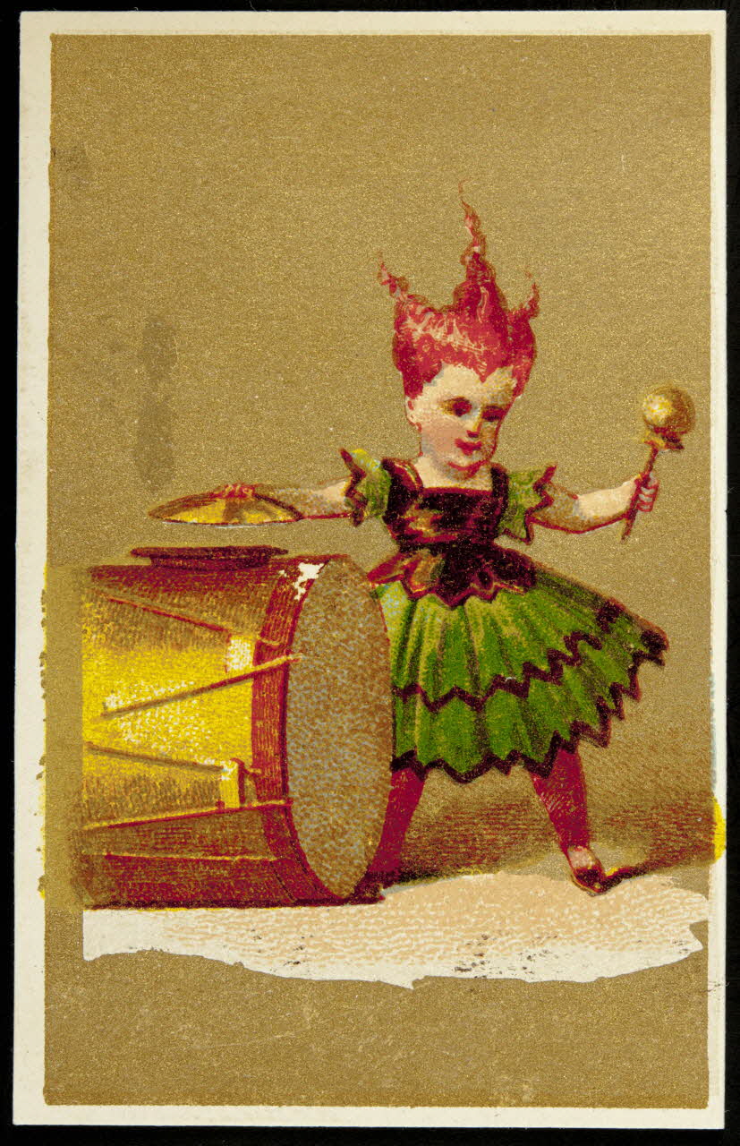 Mertens Léon carte réclame chromo Paris 1920 1995.1.1144.6 Photo