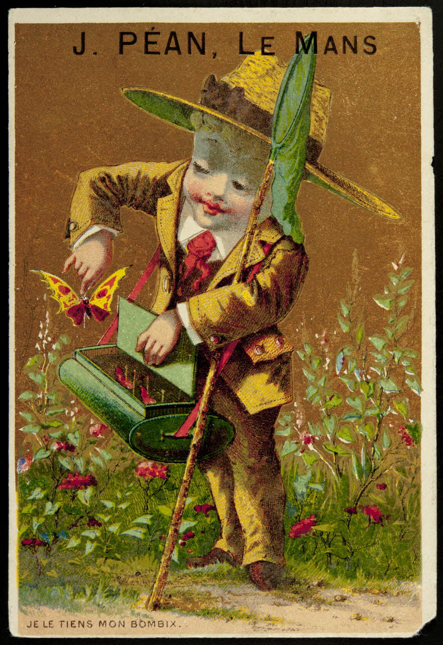 Mertens Léon carte réclame chromo Paris 1920 1995.1.1145.2 Photo