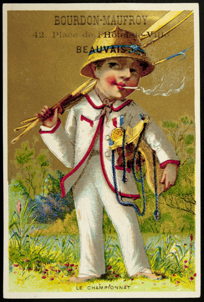 Mertens Léon ; Butot carte réclame chromo Paris 1920 1995.1.1145.4 Photo