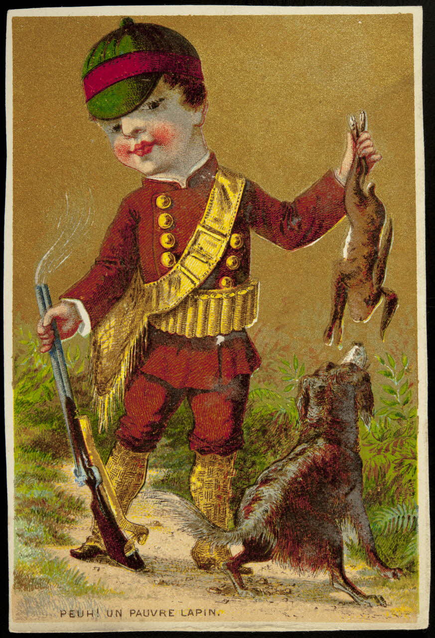 Mertens Léon carte réclame chromo Paris 1920 1995.1.1145.5 Photo