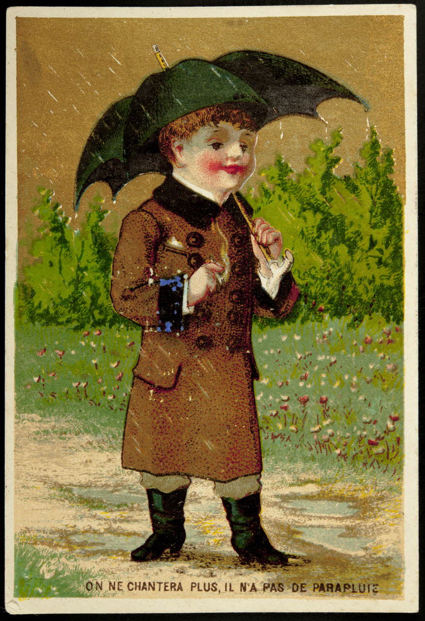 Mertens Léon carte réclame chromo Paris 1920 1995.1.1146.6 Photo