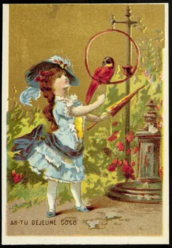 Mertens Léon carte réclame chromo Paris 1920 1995.1.1147.1 Photo