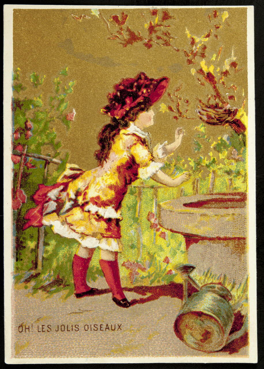 Mertens Léon carte réclame chromo Paris 1920 1995.1.1147.6 Photo