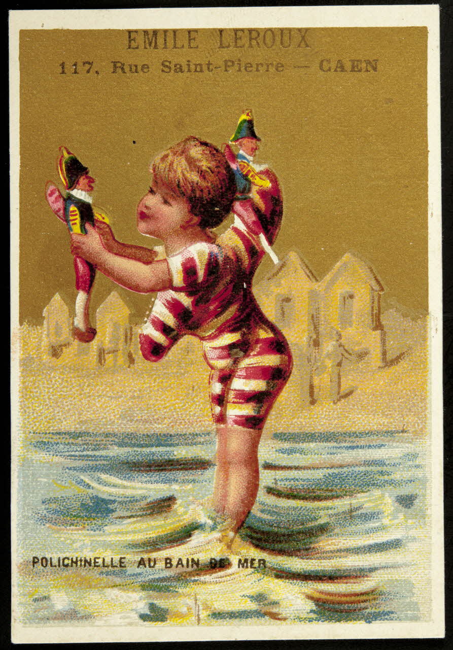 Mertens Léon carte réclame chromo Paris 1920 1995.1.1148.1 Photo