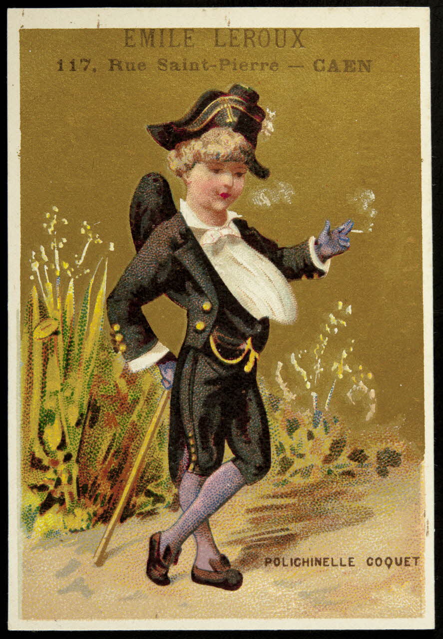 Mertens Léon carte réclame chromo Paris 1920 1995.1.1148.2 Photo