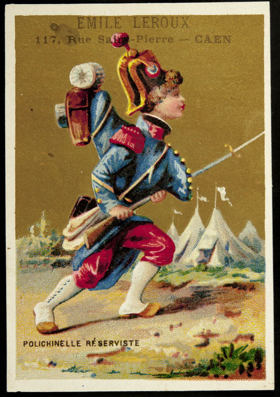 Mertens Léon carte réclame chromo Paris 1920 1995.1.1148.5 Photo