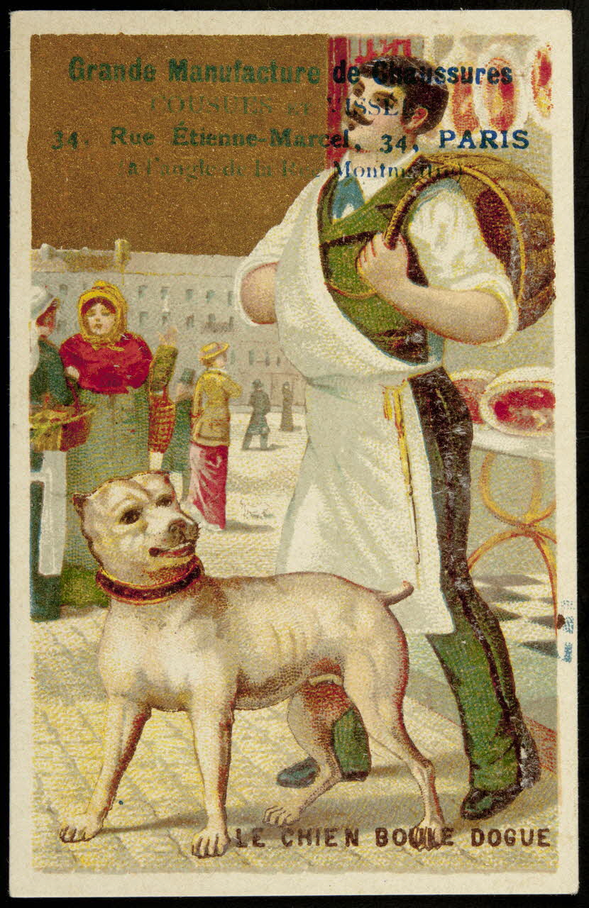 Mertens Léon carte réclame chromo Paris 1920 1995.1.1149.1 Photo