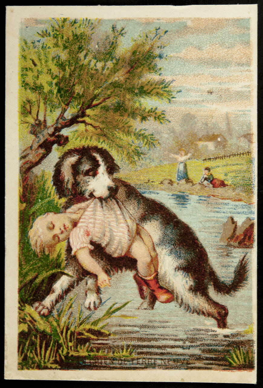 Mertens Léon carte réclame chromo Paris 1920 1995.1.1149.4 Photo