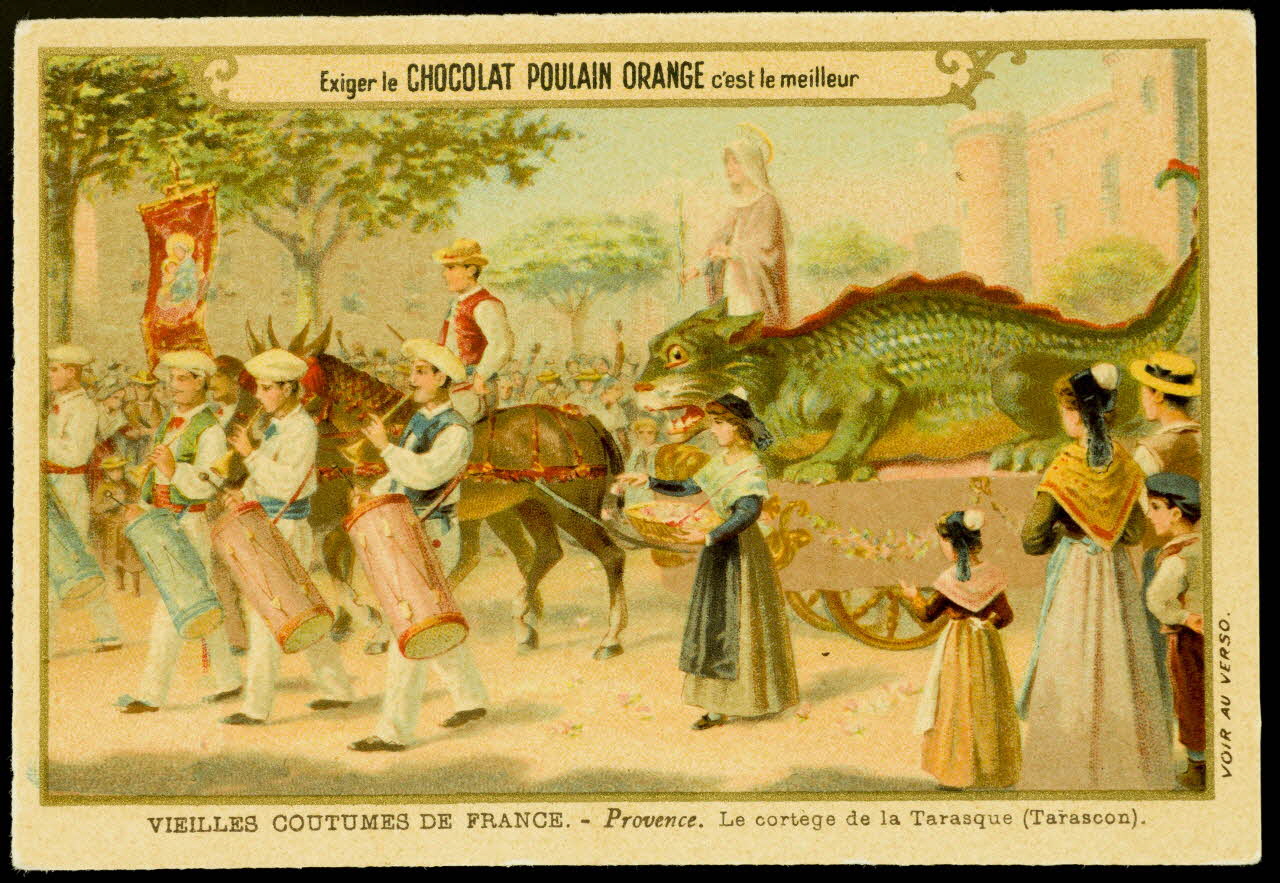 Romanet carte réclame chromo Paris 1877-1907 1995.1.1155.5 Photo