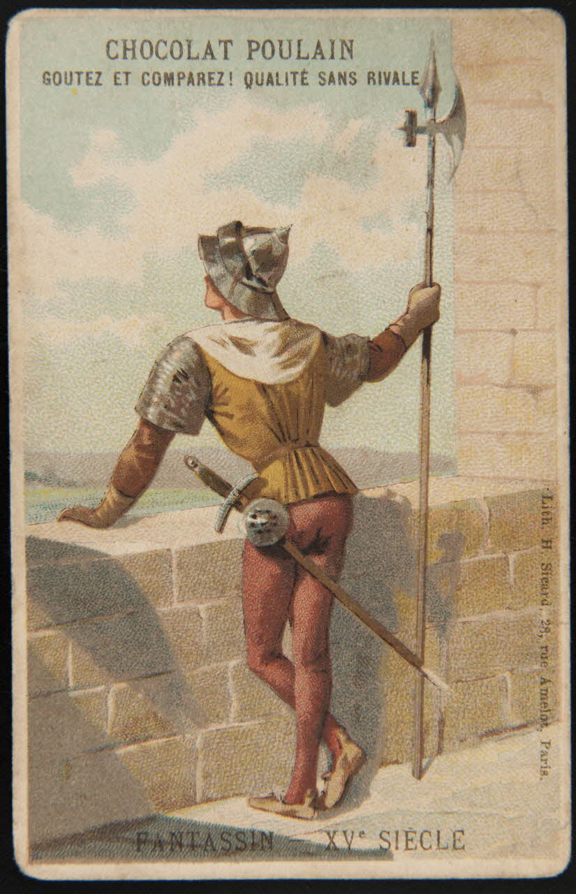 carte réclame chromo Paris 1884-1890 1995.1.1190.29 Photo