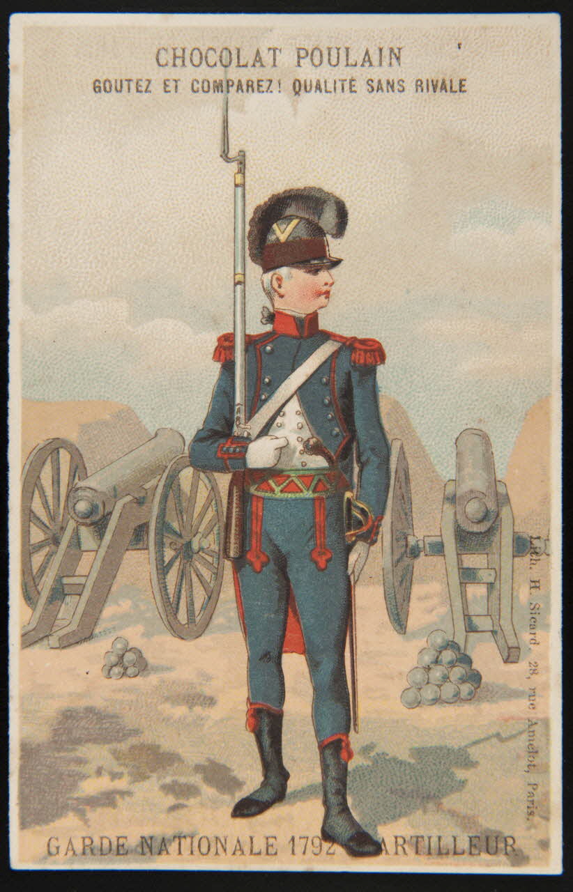 carte réclame chromo Paris 1884-1890 1995.1.1190.36 Photo