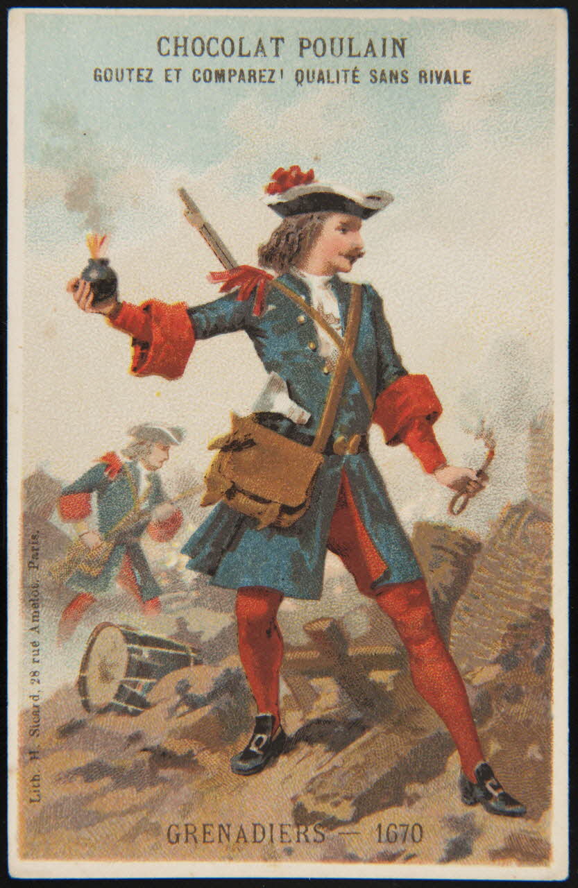 carte réclame chromo Paris 1884-1890 1995.1.1190.42 Photo