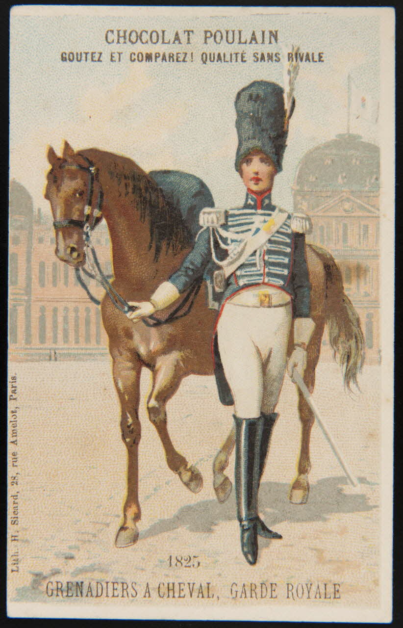 carte réclame chromo Paris 1884-1890 1995.1.1190.43 Photo
