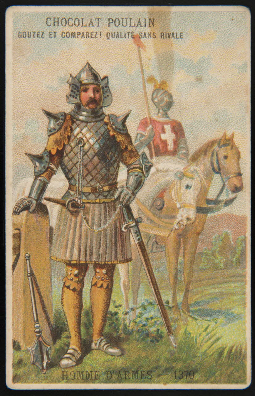 carte réclame chromo Paris 1884-1890 1995.1.1190.46 Photo