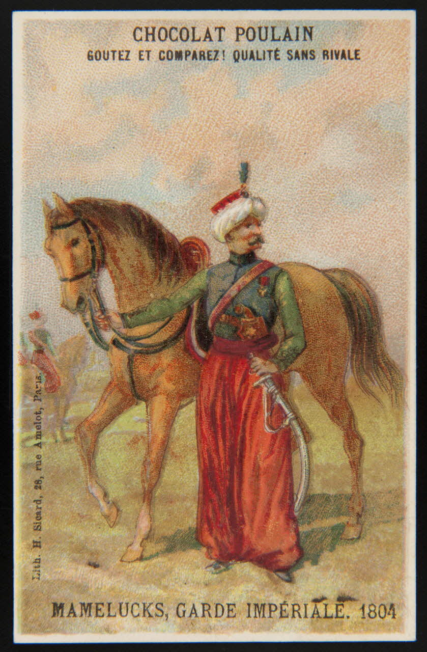 carte réclame chromo Paris 1884-1890 1995.1.1190.55 Photo