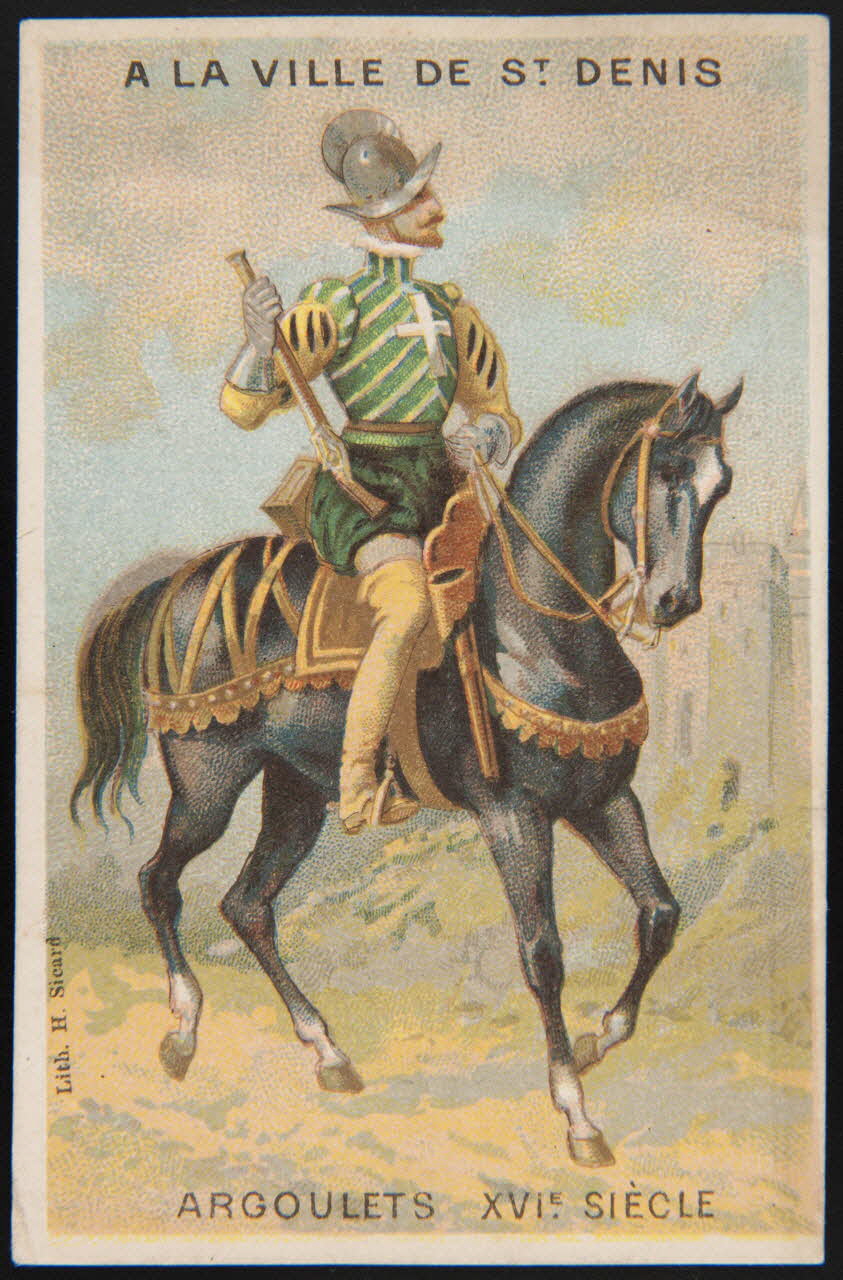 carte réclame chromo Paris 1884-1890 1995.1.1190.6 Photo
