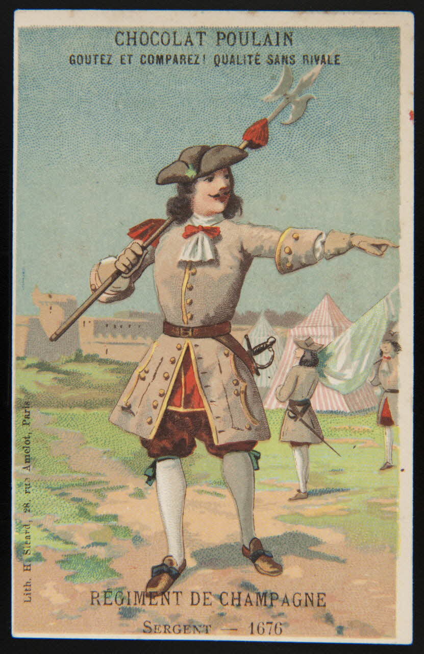 carte réclame chromo Paris 1884-1890 1995.1.1190.64 Photo