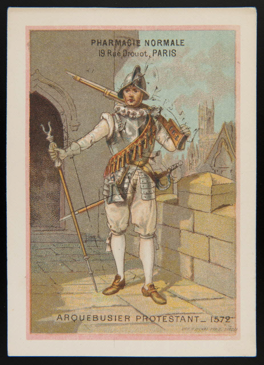 carte réclame chromo Paris 1884-1890 1995.1.1190.70 Photo