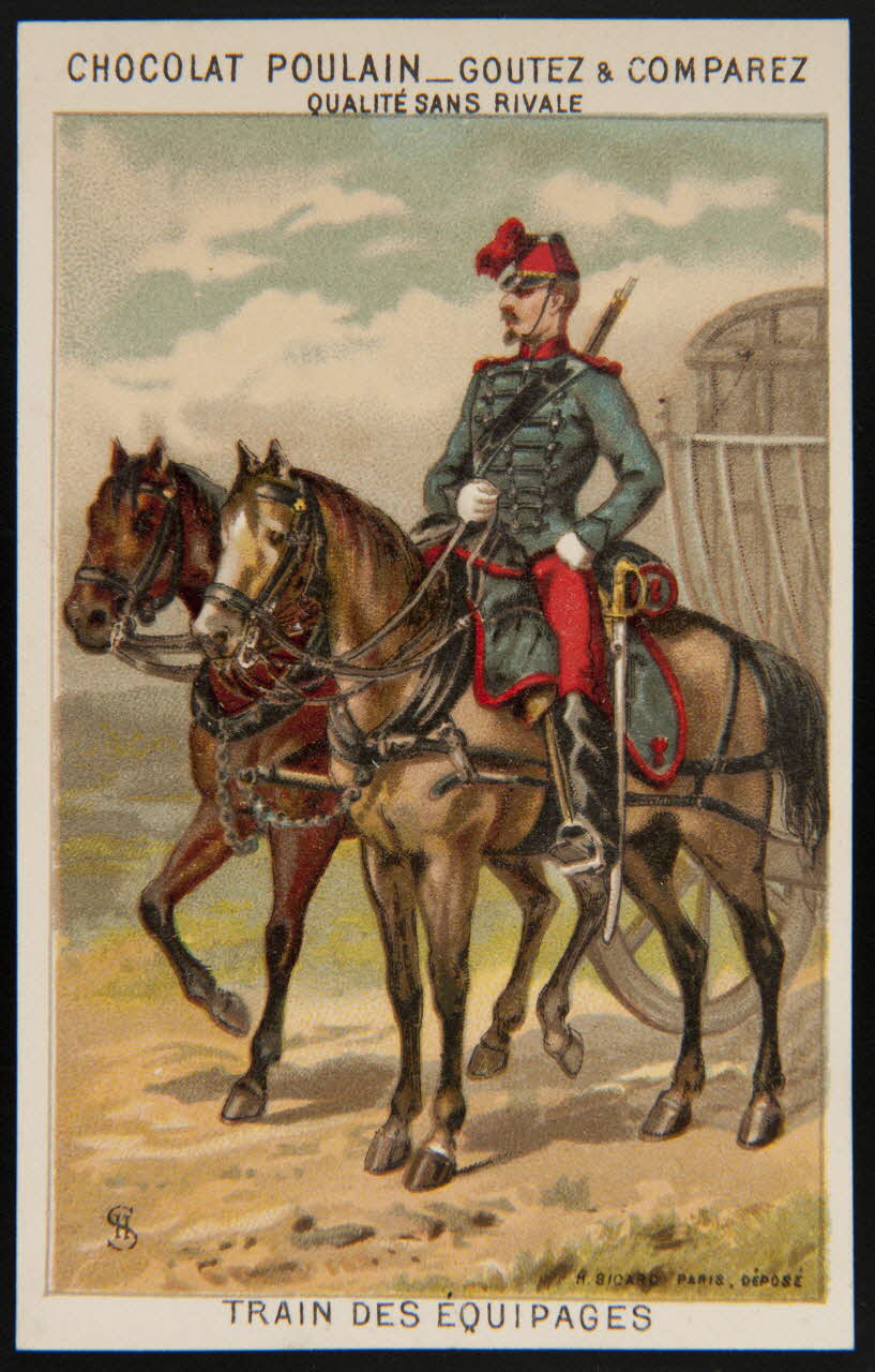 carte réclame chromo Paris 1884-1890 1995.1.1191.11 Photo